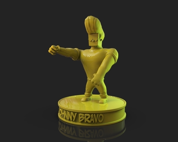Johnny Bravo 3D Print 221810