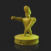 Small Johnny Bravo 3D Printing 221810