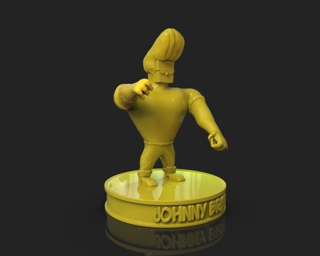 Johnny Bravo 3D Print 221817