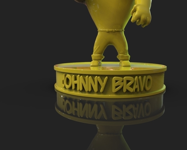 Johnny Bravo 3D Print 221820