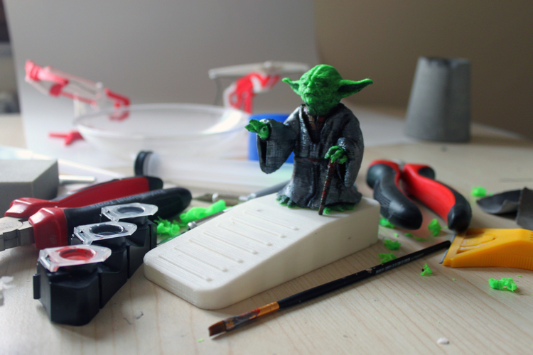 Yoda Keeps Gates / Door Stopper 3D Print 221903