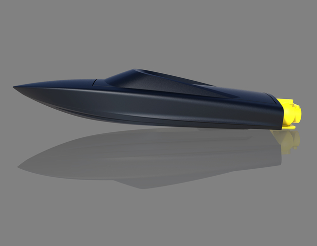 RC jet boat 3D Print 222031
