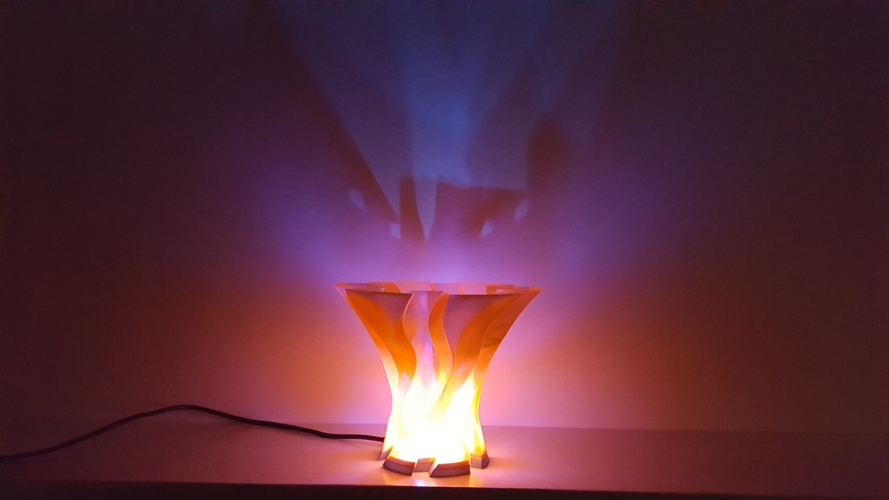 Flame Lamp 3D Print 222046
