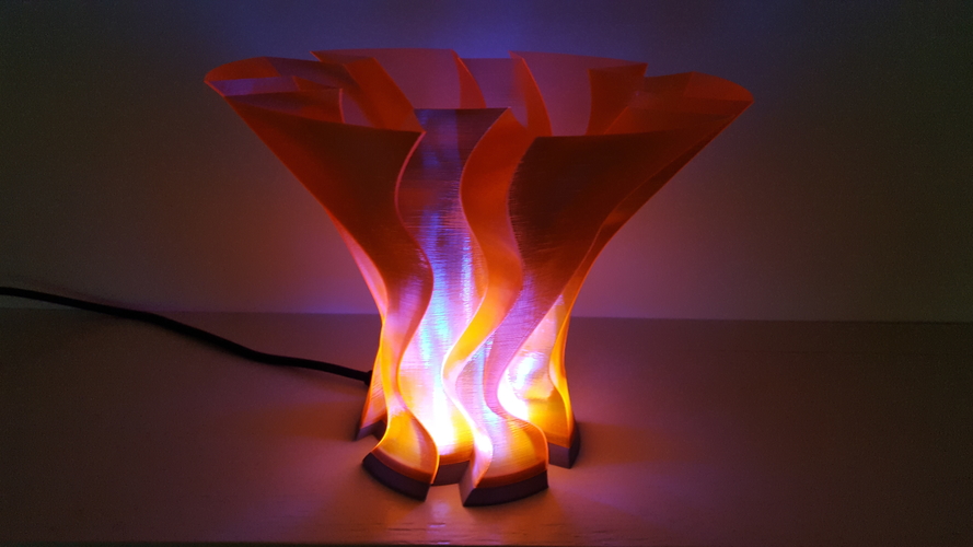 Flame Lamp 3D Print 222048