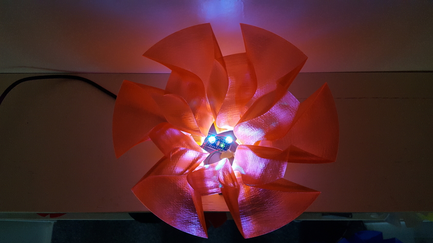 Flame Lamp 3D Print 222049