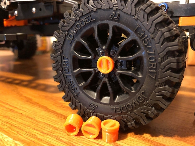 JD Models, RC4WD Hero - HUB MOD 3D Print 222232