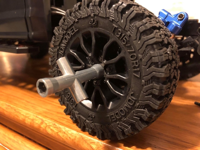 JD Models, RC4WD Hero - HUB MOD 3D Print 222233