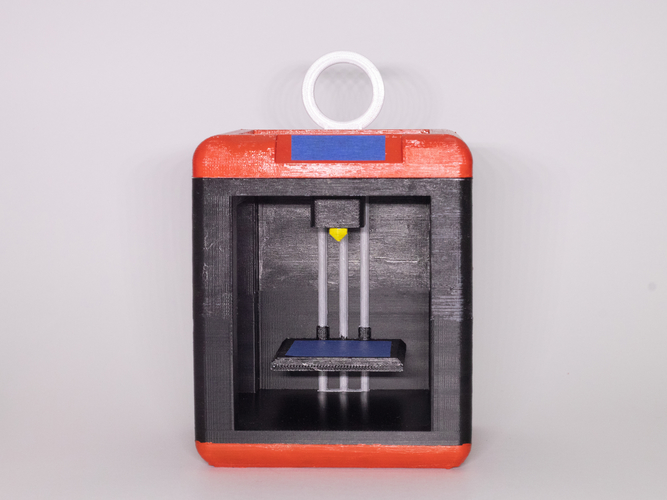 3D Printer Miniature Christmas Ornament - Finder-like 3D Print 222454