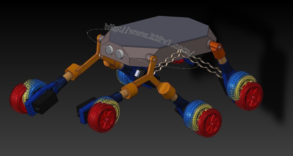 Rover5 3D Print 222512