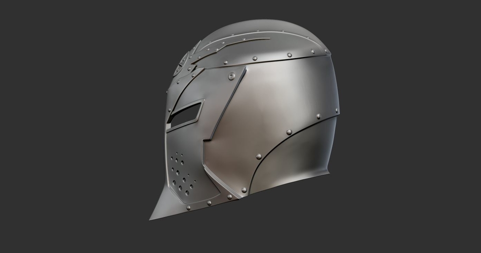 Skyrim Dawnguard Helmet 3D Print 222567