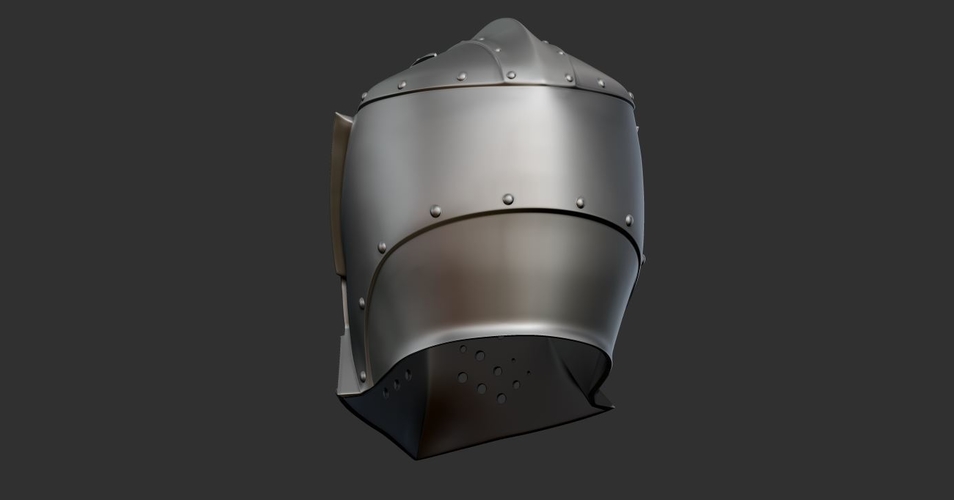 Skyrim Dawnguard Helmet 3D Print 222568