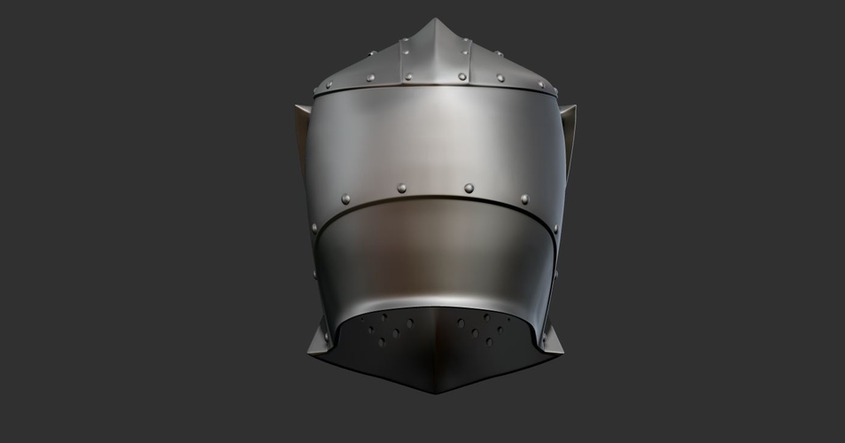 Skyrim Dawnguard Helmet 3D Print 222569