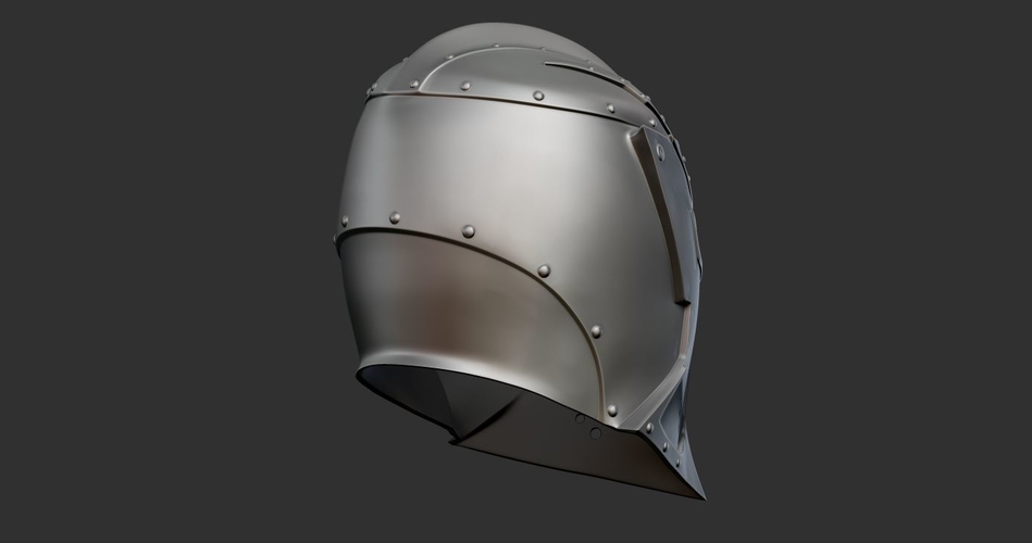 Skyrim Dawnguard Helmet 3D Print 222570