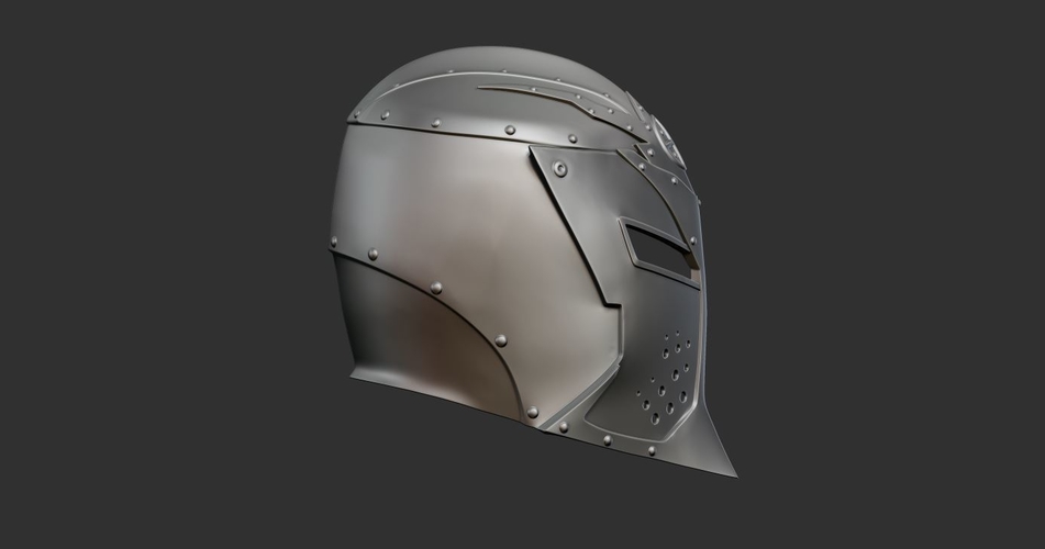Skyrim Dawnguard Helmet 3D Print 222571