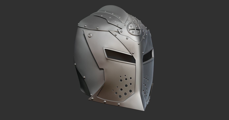 Skyrim Dawnguard Helmet 3D Print 222572