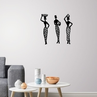 Small African Women wall art_2 3D Printing 222622