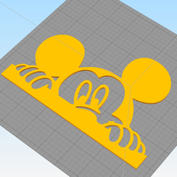 Mickey Kids and baby room wall art 2 - Thumbnail 3