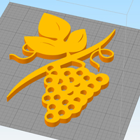 GRAPE BRANCH FOR WALL DECORATION - Thumbnail 2