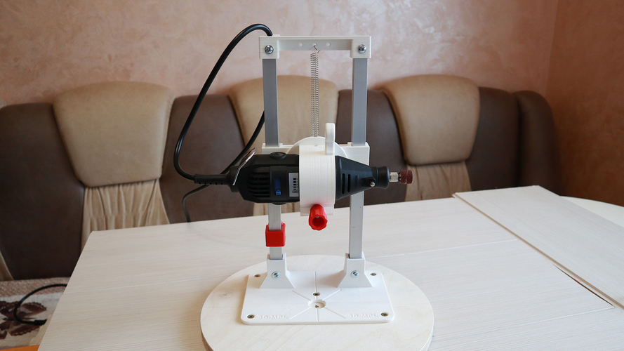 Drilling machine for DREMEL (TASP) by 3D-MPL 3D Print 222675