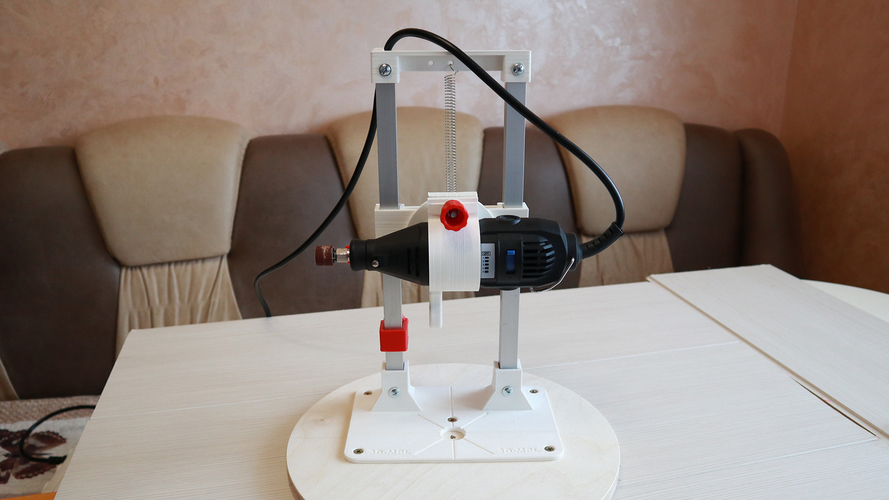 Drilling machine for DREMEL (TASP) by 3D-MPL 3D Print 222679
