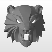 Bear head mask from The Witcher 3 - Thumbnail 3