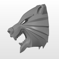 Bear head mask from The Witcher 3 - Thumbnail 4