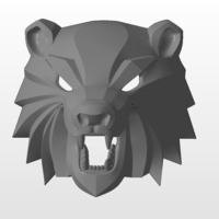 Bear head mask from The Witcher 3 - Thumbnail 5