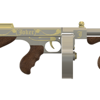 FULL SIZE Tommy Gun Prop - Thumbnail 1