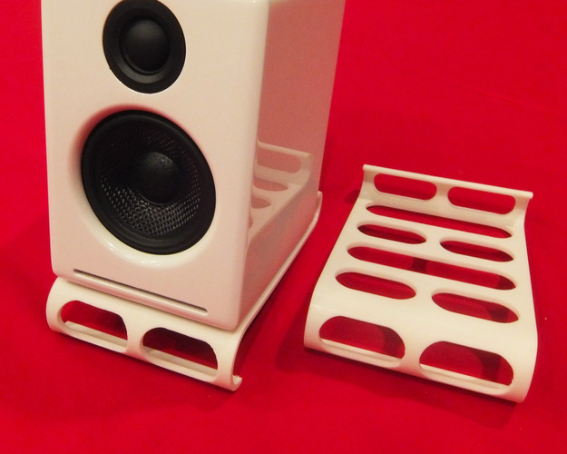 Desktop Speaker Stands 3D Print 22278
