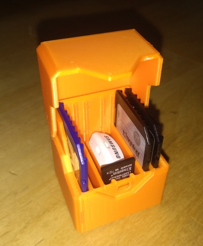 SD card case 3D Print 222838