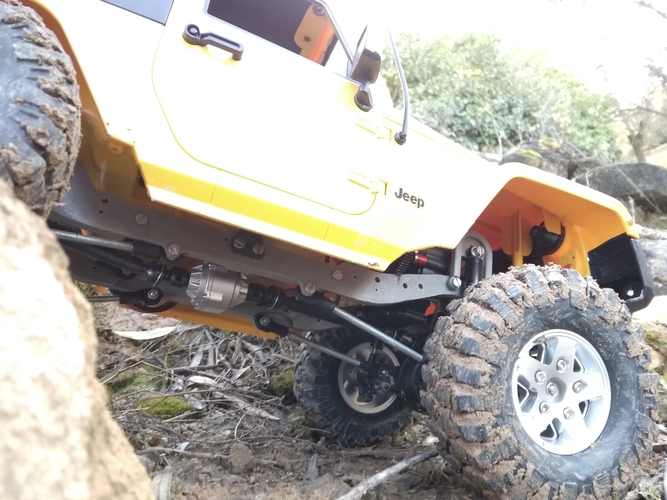 Scale chasis crawler rc