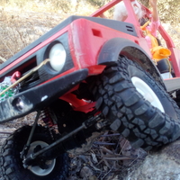 RC winch warn 1 10 for scale car 3D print model - Thumbnail 2