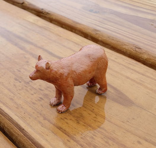Brown Bear 3D Print 222935