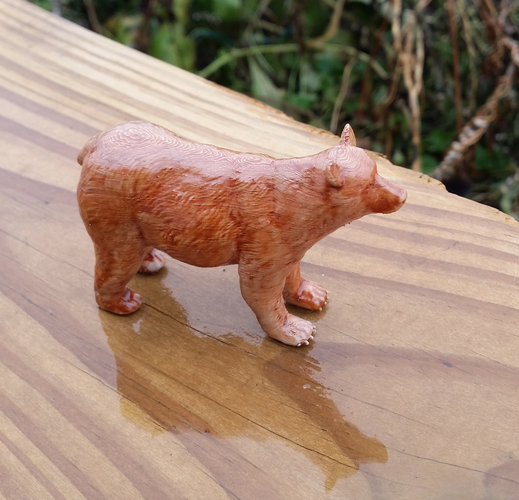 Brown Bear 3D Print 222936