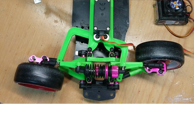 Sakura D4 RWD Steering / direccion sakura d4 RWD