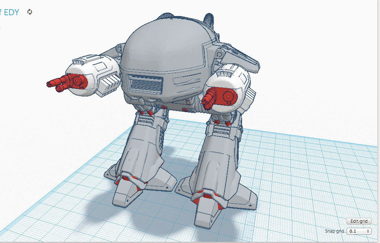 ED-209 3D Print 22297