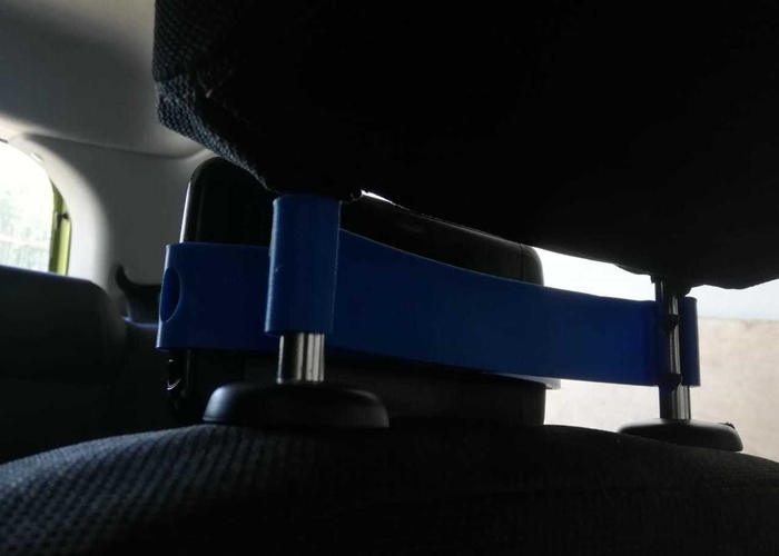 Car Headrest Cell Phone Holder  3D Print 222999