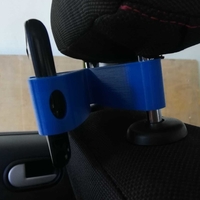 Car Headrest Cell Phone Holder  - Thumbnail 3
