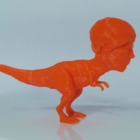 Tyrannosaurus Rex With Benedict Cumberbatch's Head - Thumbnail 3