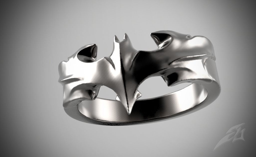 Dark Knight Ring 3D Print 223032
