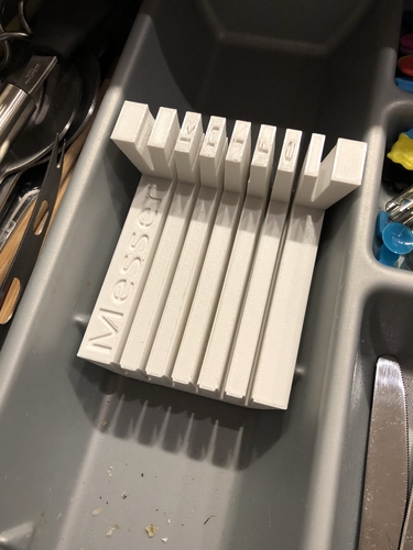 Knife storage for drawer 3D Print 223125