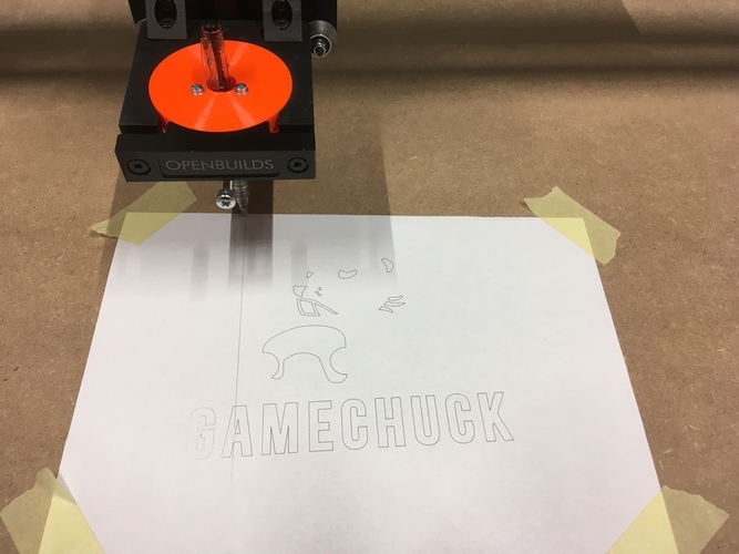Penchuck - Simple, Stupid pen holder for Ooznest Workbee CNC 3D Print 223161