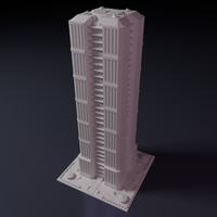 Skyscraper building for game like Monsterpocalypse - Thumbnail 1