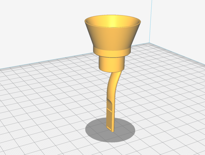 Vespa GTS oil funnel 3D Print 223252