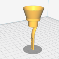 Small Vespa GTS oil funnel 3D Printing 223252