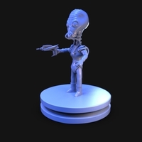 Retro Alien 1950s - Thumbnail 2