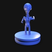 Retro Alien 1950s - Thumbnail 5