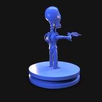 Retro Alien 1950s - Thumbnail 6