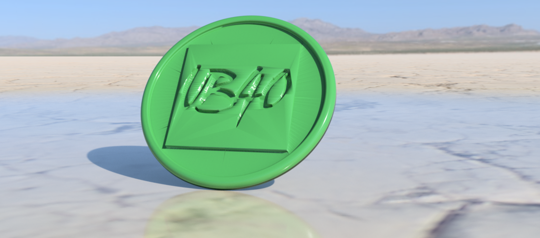 UB40 Coaster