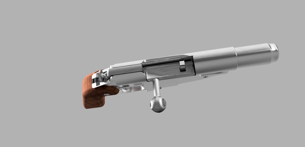 Obrez Pistol  (working!!) 3D Print 223324